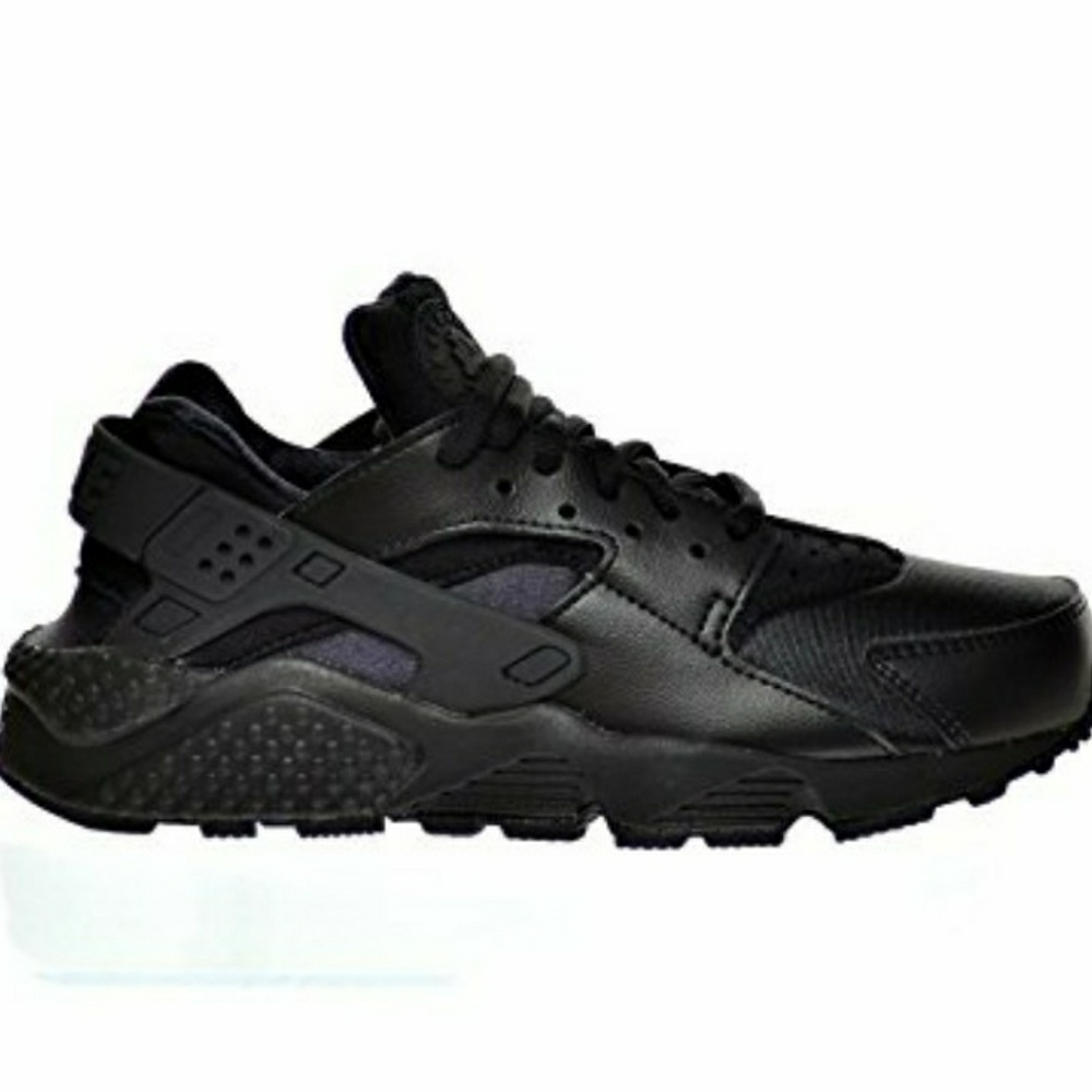 ISO BLACK NIKE HUARACHES SIZE 8 WOMENS FOR THE LOW